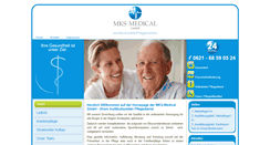 Desktop Screenshot of mks-medical.de