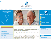 Tablet Screenshot of mks-medical.de